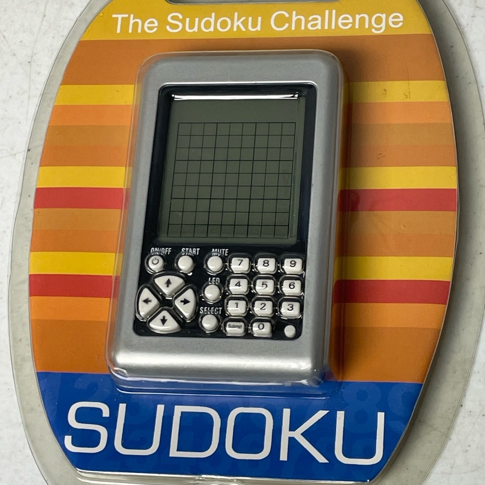 Sudoku Puzzle Electronic Game #38415 New